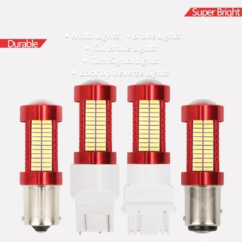 1156/BA15S 1157/BAY15D Auto Lamp Bulbs LED 12V - 24V T20/7443 T25/3157 SMD 106 4014 Car Tail Bulb Brake Lights auto Reverse Lamp
1156/BA15S 1157/BAY15D Auto Lamp Bulbs LED 12V - 24V T20/7443 T25/3157 SMD 106 4014 Car Tail Bulb Brake Lights auto Reverse Lamp