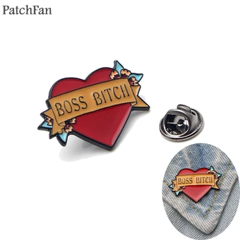 20pcs/lot Patchfan feminist nasty woman lady boss heart tie Pins backpack clothes brooches for men women hat badges medal A1312 
20pcs/lot Patchfan feminist nasty woman lady boss heart tie Pins backpack clothes brooches for men women hat badges medal A1312