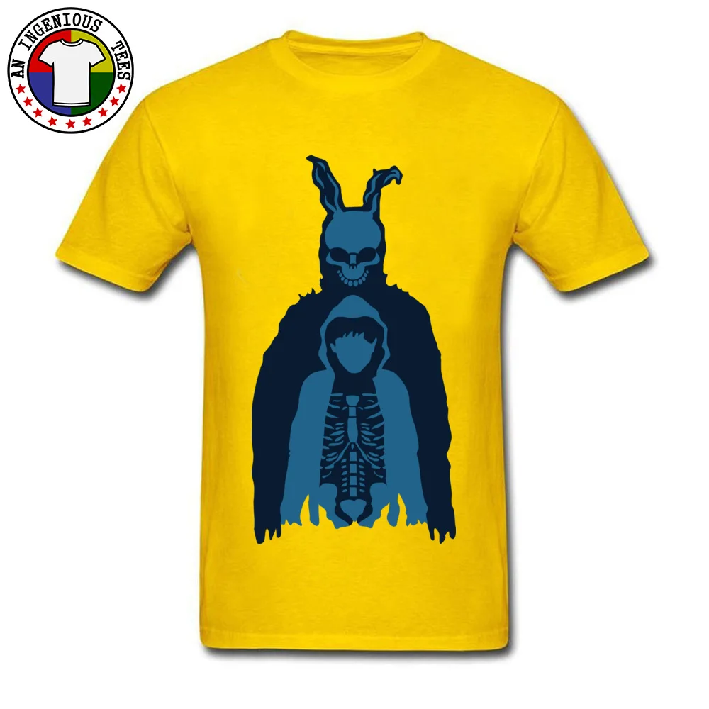 Normal T-Shirt Brand New Round Collar His name is Frank 100% Cotton Men Tops T Shirt Comics Short Sleeve Tops Shirt His name is Frank yellow
