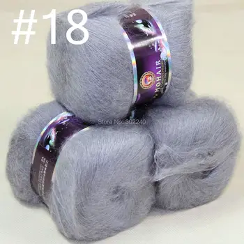 Lot of 3 balls MOHAIR 50% Angora goats Cashmere 50% silk hand Yarn Knitting grey #18
Lot of 3 balls MOHAIR 50% Angora goats Cashmere 50% silk hand Yarn Knitting grey #18