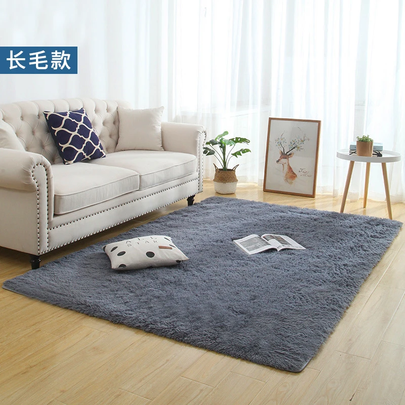 Thickened washed silk hair non-slip rug Long hair bedside carpet living room coffee table blanket girl room bedroom floor mat
Thickened washed silk hair non-slip rug Long hair bedside carpet living room coffee table blanket girl room bedroom floor mat