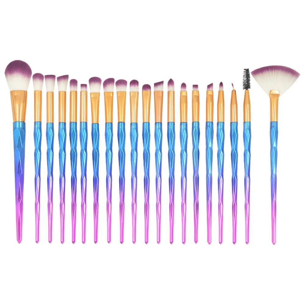 Beauty 20 Pcs High-Grade Aluminum Tube And Diamond Handle Eye Makeup Brush Set Maquiagem Full Professional Makeup Cepillos Set
Beauty 20 Pcs High-Grade Aluminum Tube And Diamond Handle Eye Makeup Brush Set Maquiagem Full Professional Makeup Cepillos Set