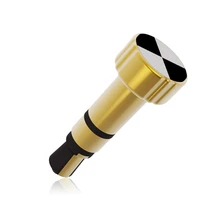 Mini smart key quick button smart phone dustproof plug for iphone only 3 5mm font b