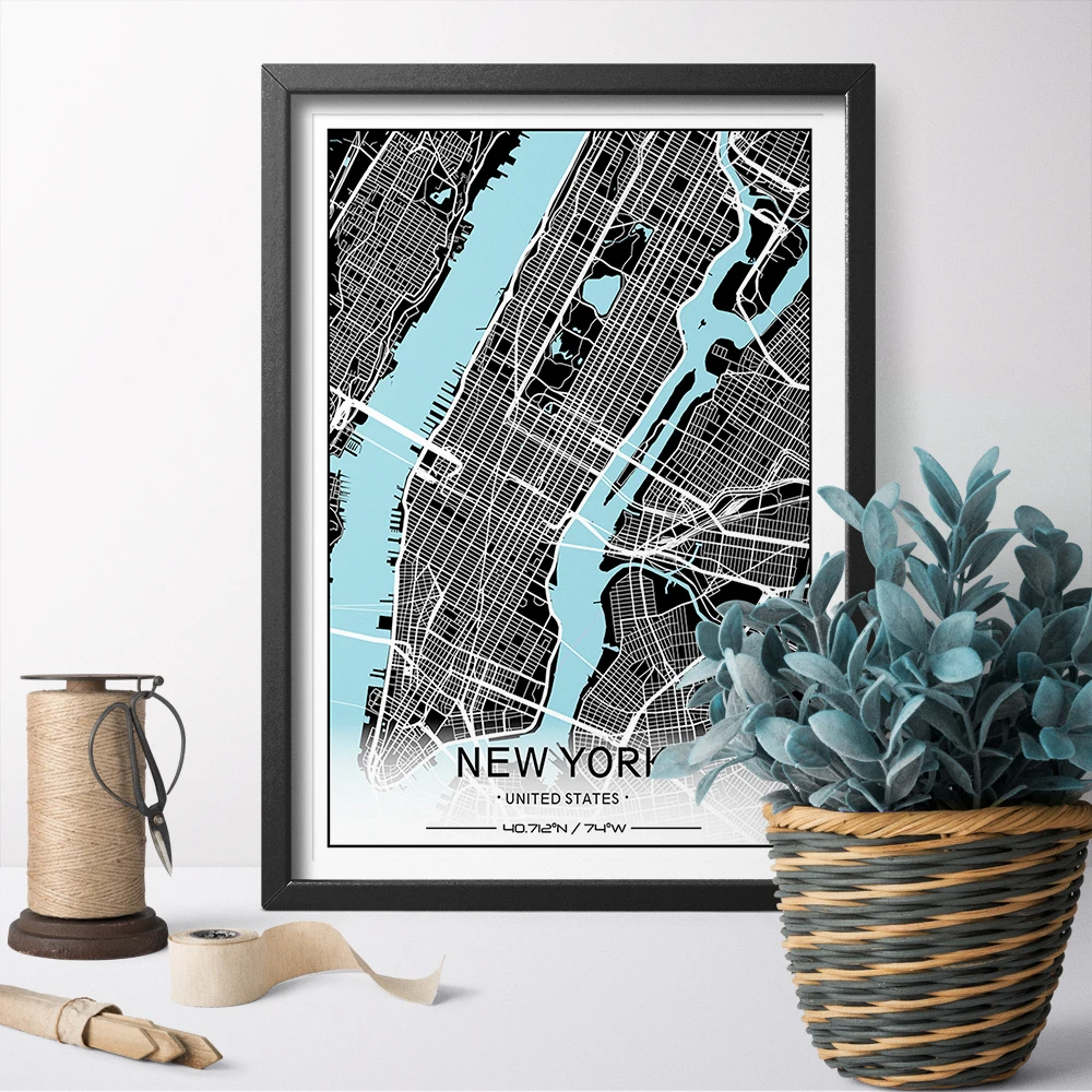 HD Prints Blue River Style City Custom City Map Print Canvas Art Poster Painting Wall Art Home Decor For Bed Room Unframed
HD Prints Blue River Style City Custom City Map Print Canvas Art Poster Painting Wall Art Home Decor For Bed Room Unframed