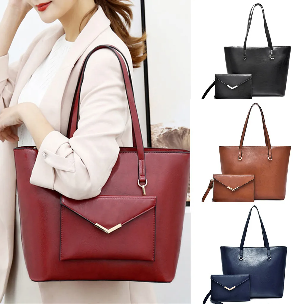 Women Ladies Fashion Retro Solid Large Capacity Shoulder Tote Handbag Casual Bag in women totes
Women Ladies Fashion Retro Solid Large Capacity Shoulder Tote Handbag Casual Bag in women totes