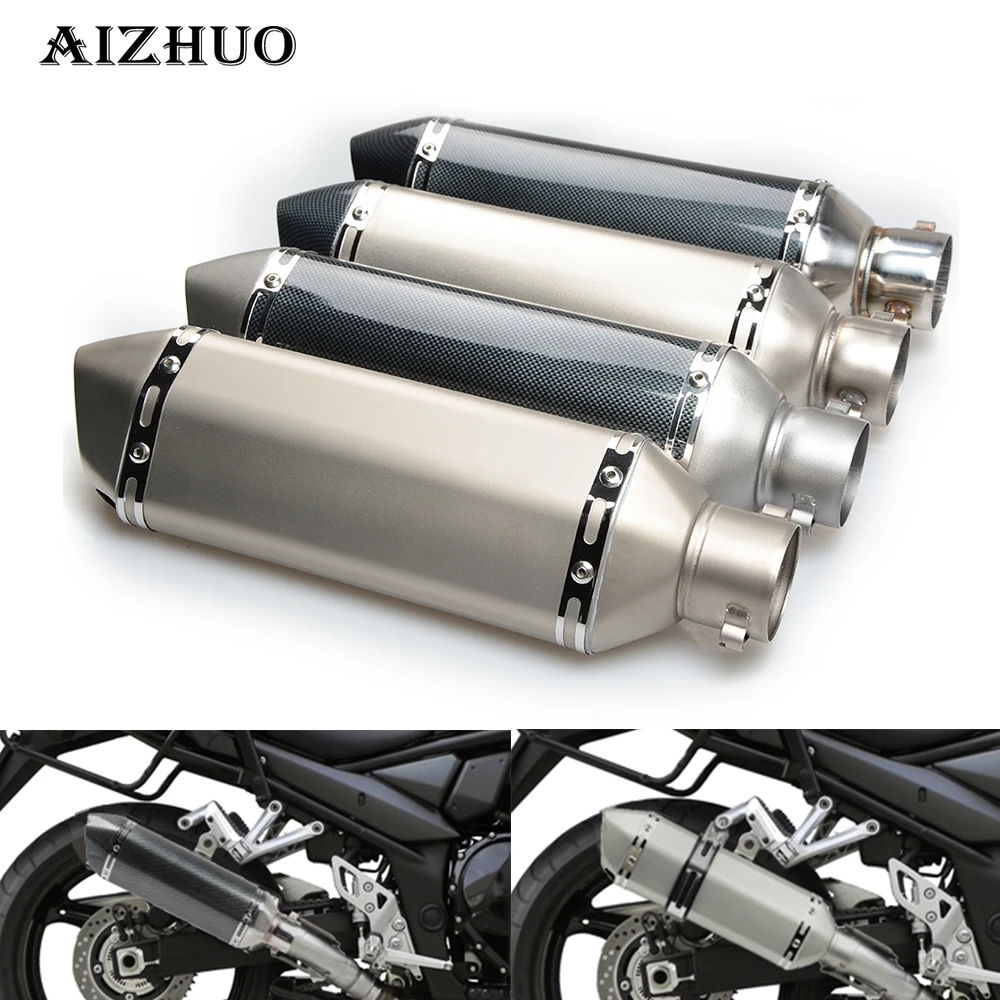 Modified Motorcycle Exhaust Pipe Muffler for honda Kawasaki Ducati Yamaha YZF R125 YZF R15 YZF R25 YZF R3 MT-02 MT-25 YZF R1 R6
Modified Motorcycle Exhaust Pipe Muffler for honda Kawasaki Ducati Yamaha YZF R125 YZF R15 YZF R25 YZF R3 MT-02 MT-25 YZF R1 R6