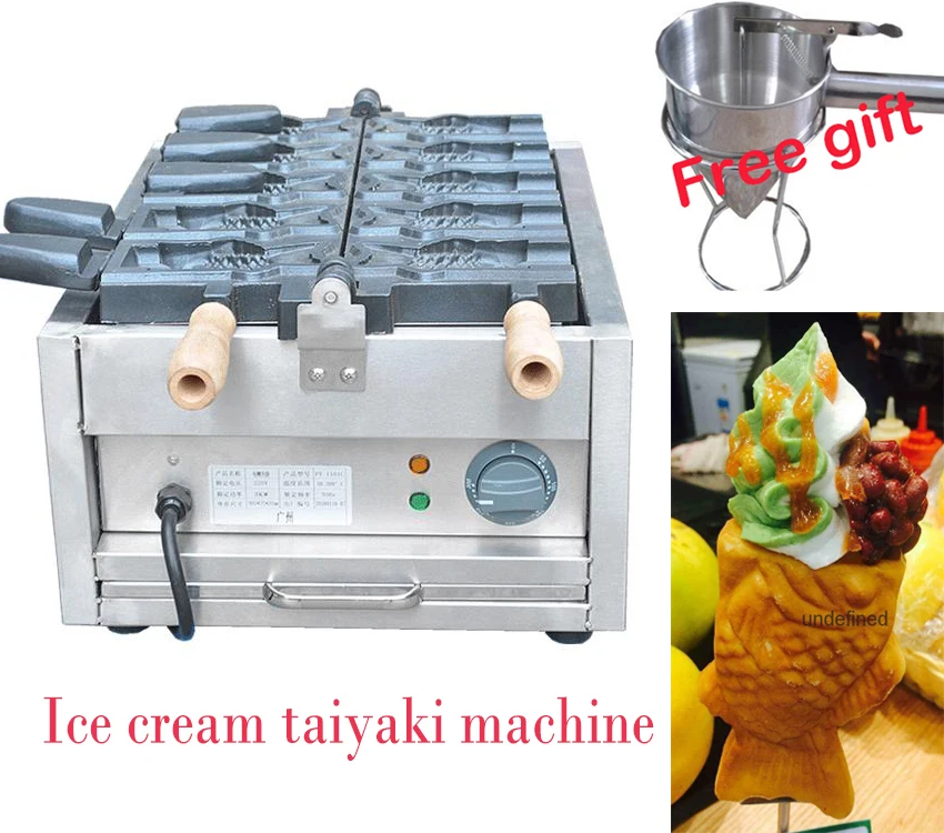Free shipping 110v 220v Commercial Use Ice cream Taiyaki machine Fish cone waffle maker
Free shipping 110v 220v Commercial Use Ice cream Taiyaki machine Fish cone waffle maker