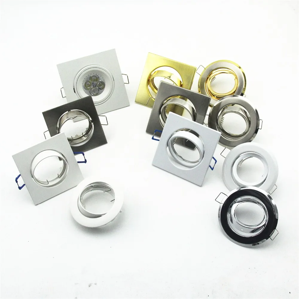 Free Shipping 10pcs/lot Golden Circle Fitting Kits Gu10/mr16/GU5.3 Led Spotlight Frame Fixtures
Free Shipping 10pcs/lot Golden Circle Fitting Kits Gu10/mr16/GU5.3 Led Spotlight Frame Fixtures