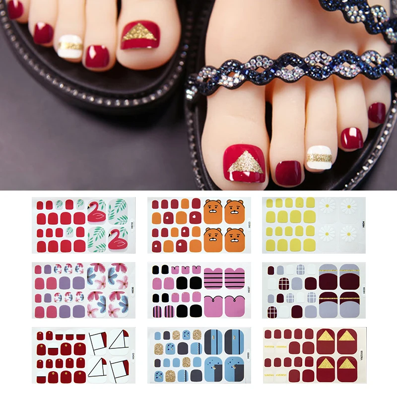 1 Sheet Full Cover Toenail Sticker Mixed Size Waterproof Flower Pattern Nail Wraps Toe Nail Art Design Tool
1 Sheet Full Cover Toenail Sticker Mixed Size Waterproof Flower Pattern Nail Wraps Toe Nail Art Design Tool
