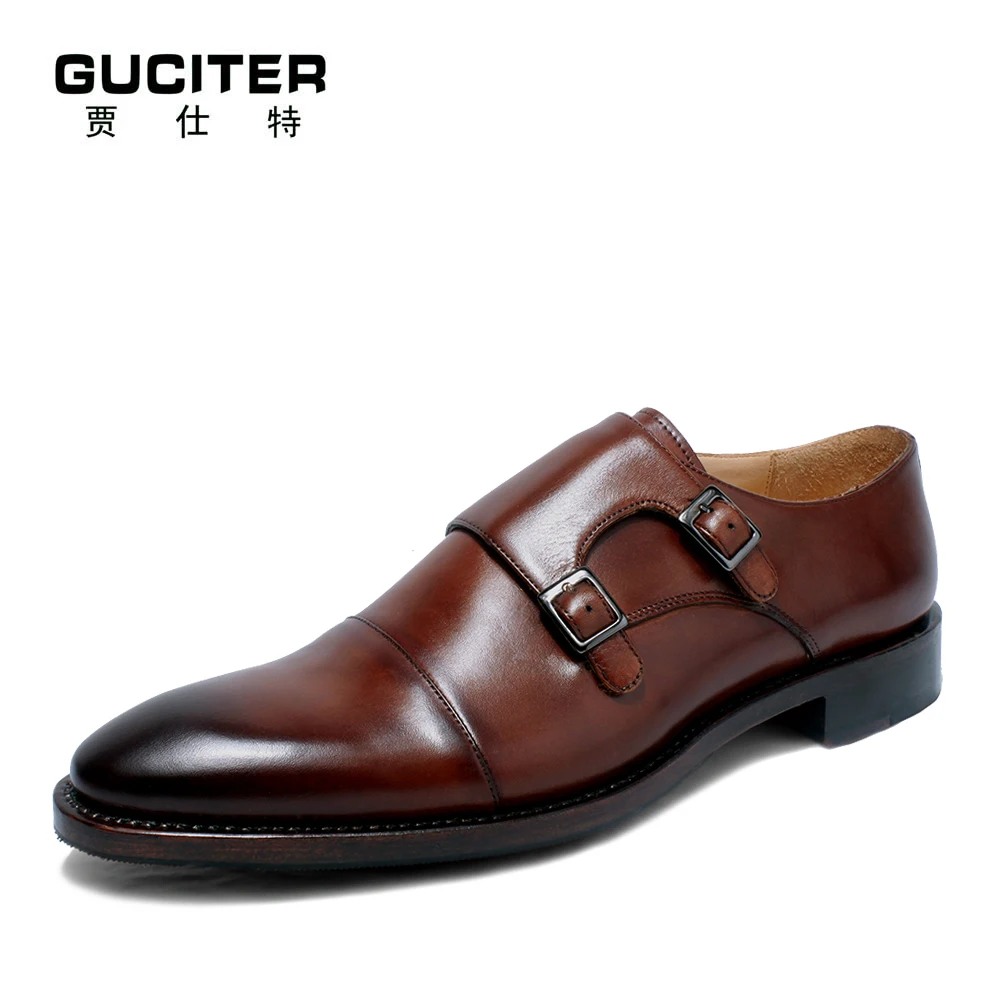 Guciter Free shipping Bespoke Pure manual Double Monk Straps Blake craft shoe business mens leather shoes mixed colors
Guciter Free shipping Bespoke Pure manual Double Monk Straps Blake craft shoe business mens leather shoes mixed colors