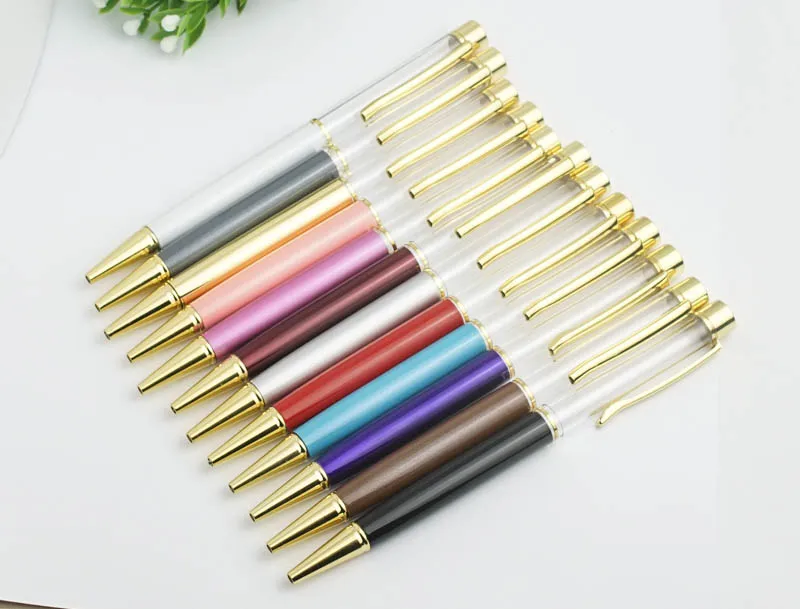 Creatively 1.0mm Empty Tube Floaty Pen metal copper high-grade gold Ballpoint Pen With no Gold Foil Oil Ball Pens
Creatively 1.0mm Empty Tube Floaty Pen metal copper high-grade gold Ballpoint Pen With no Gold Foil Oil Ball Pens