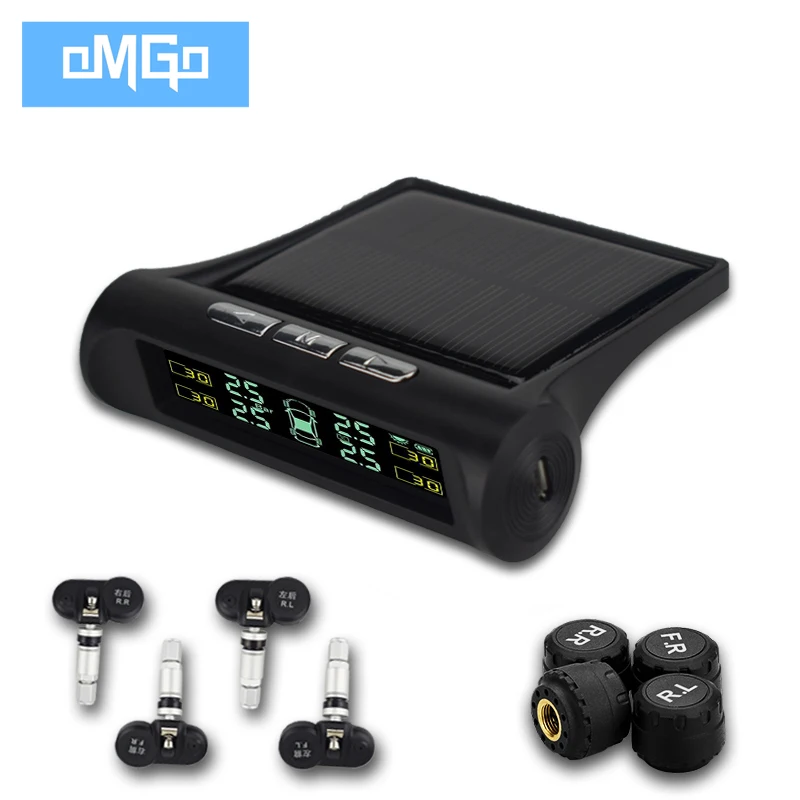 Auto Car Tire Pressure Monitoring System TPMS LCD Display 4 External Sensors Auto Alarm System Solar Energy Diagnostic Tool
Auto Car Tire Pressure Monitoring System TPMS LCD Display 4 External Sensors Auto Alarm System Solar Energy Diagnostic Tool