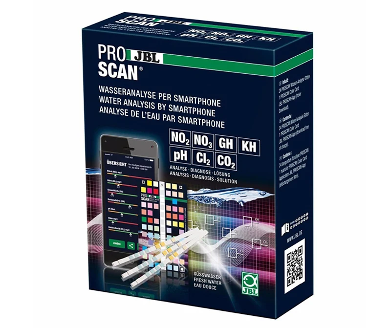 JBL Proscan Test Water Analysis With Evaluation Via App Water Test Set Aquarium Tank Test Kit
JBL Proscan Test Water Analysis With Evaluation Via App Water Test Set Aquarium Tank Test Kit