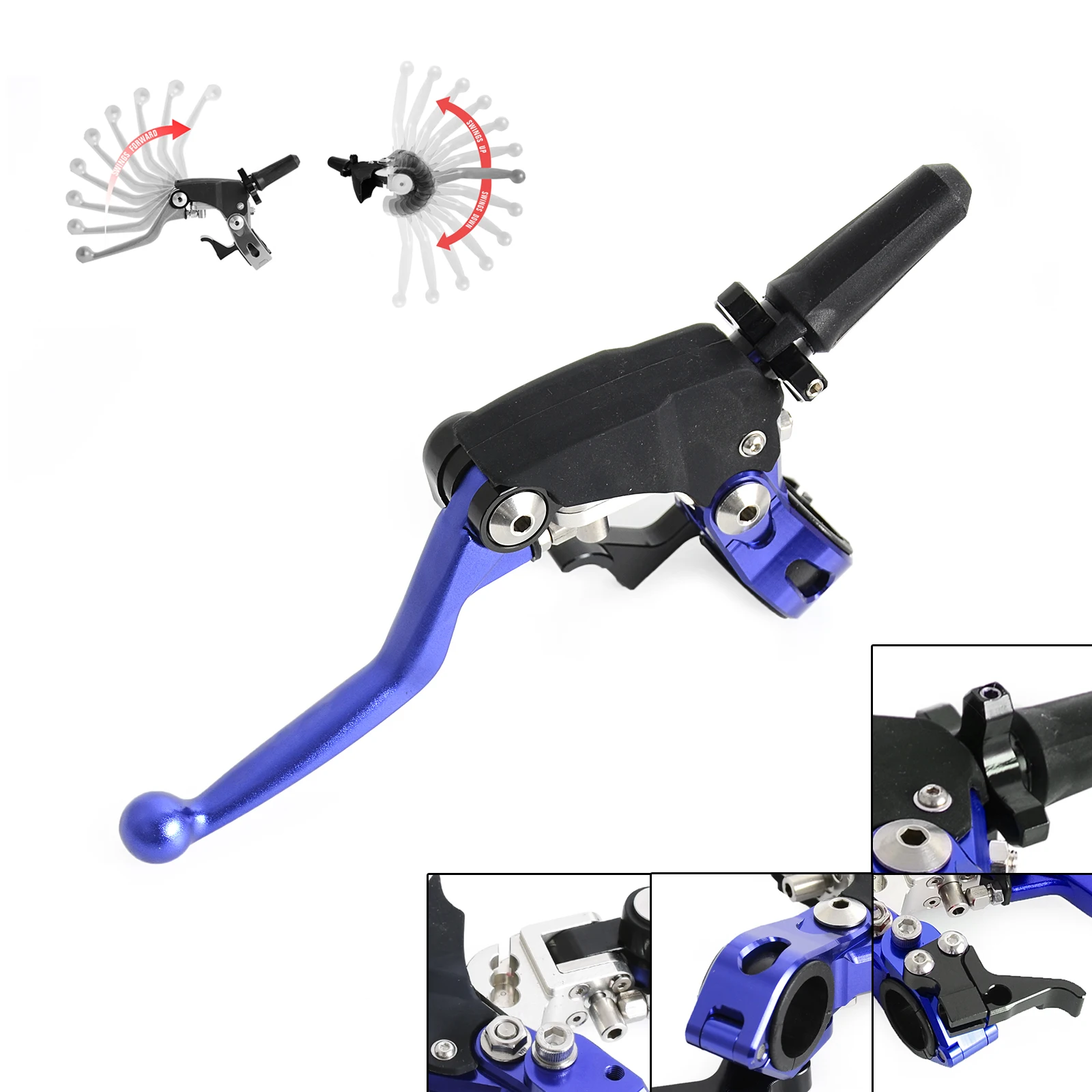 Forged Folding Clutch Lever Perch w/ Hot Starter For Yamaha YZ80 YZ85 YZ125 YZ250 YZ250F YZ450F WR25F WR450 2001-2018
Forged Folding Clutch Lever Perch w/ Hot Starter For Yamaha YZ80 YZ85 YZ125 YZ250 YZ250F YZ450F WR25F WR450 2001-2018