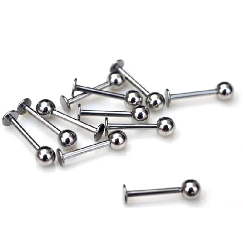 Pinksee 10pcs 18G Ball Labret Lip Ring Nose Ear Bar Stud Stainless Steel Piercing Body Jewelry Wholesale
Pinksee 10pcs 18G Ball Labret Lip Ring Nose Ear Bar Stud Stainless Steel Piercing Body Jewelry Wholesale