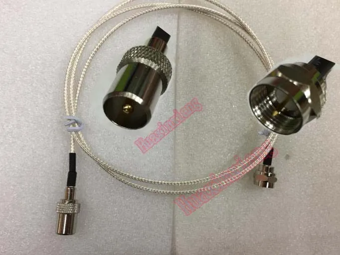 1PCS F Type Male Plug To TV Male Jack RF adapter Connector Coaxial Extension Pigtail Cable Silver RG316
1PCS F Type Male Plug To TV Male Jack RF adapter Connector Coaxial Extension Pigtail Cable Silver RG316