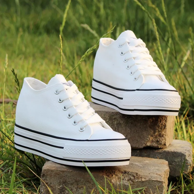 Women Canvas Lace Up Flat Platform Creeper Casual Shoes Round Toe Leisure Students S41
Women Canvas Lace Up Flat Platform Creeper Casual Shoes Round Toe Leisure Students S41