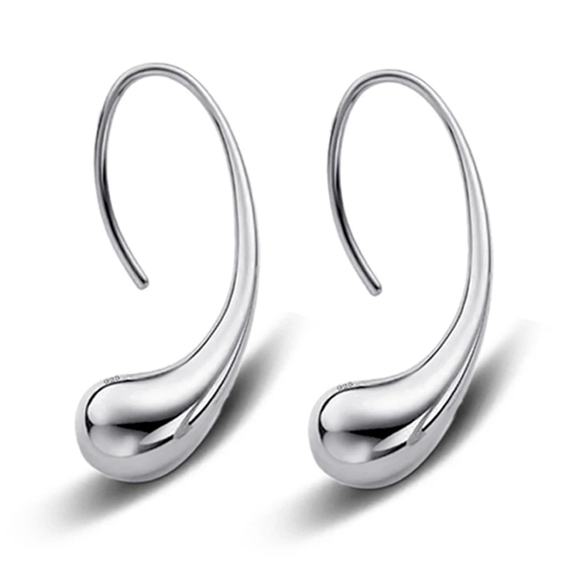 SRCOI Gold Silver Color Waterdrop Hook Earrings Minimalist Small Raindrop Nickel Free Drop Earrings For Women Classic Jewelry
SRCOI Gold Silver Color Waterdrop Hook Earrings Minimalist Small Raindrop Nickel Free Drop Earrings For Women Classic Jewelry