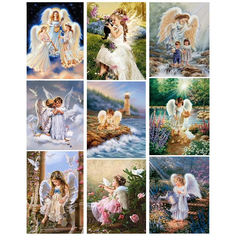 5d Diy Diamond Painting Angel Girl Picture Landscape Cross Stitch Full Diamond Mosaic Diamond Embroidery Wall JK
5d Diy Diamond Painting Angel Girl Picture Landscape Cross Stitch Full Diamond Mosaic Diamond Embroidery Wall JK