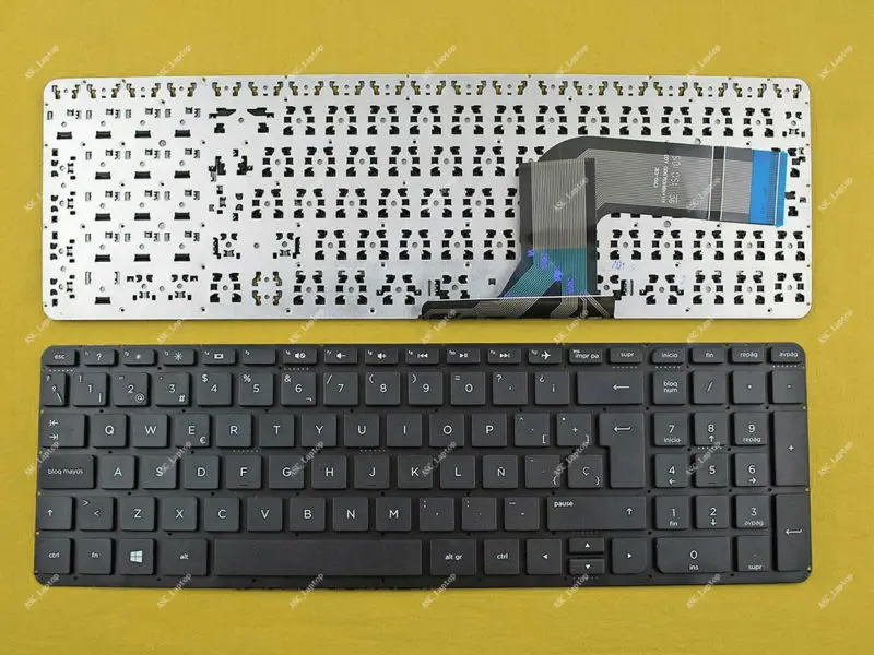 Новая испанская клавиатура SP Teclado для ноутбука HP Pavilion 15-p100dx 15-p100nr 15-p101nr 15-p103nr 15-p104nr, черная, без рамки
Новая испанская клавиатура SP Teclado для ноутбука HP Pavilion 15-p100dx 15-p100nr 15-p101nr 15-p103nr 15-p104nr, черная, без рамки