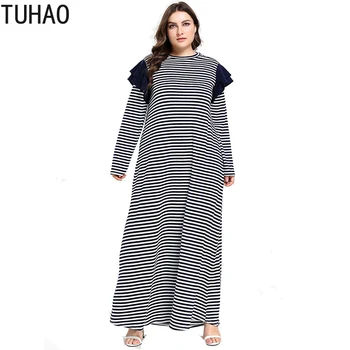 TUHAO 2019 Women Long Sleeve Long Dresses Autumn Winter Casual Striped Dress Plus Size 3XL 4XL 2XL Maxi Long Dress Robe LZ87
TUHAO 2019 Women Long Sleeve Long Dresses Autumn Winter Casual Striped Dress Plus Size 3XL 4XL 2XL Maxi Long Dress Robe LZ87