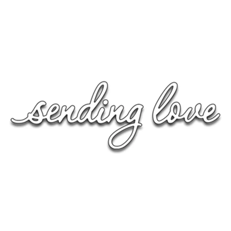 Sending Love Metal Cutting Dies Stencil for DIY Scrapbooking Album Paper Cards Making Decorative Crafts Supplies New 2018 Diecut
Sending Love Metal Cutting Dies Stencil for DIY Scrapbooking Album Paper Cards Making Decorative Crafts Supplies New 2018 Diecut