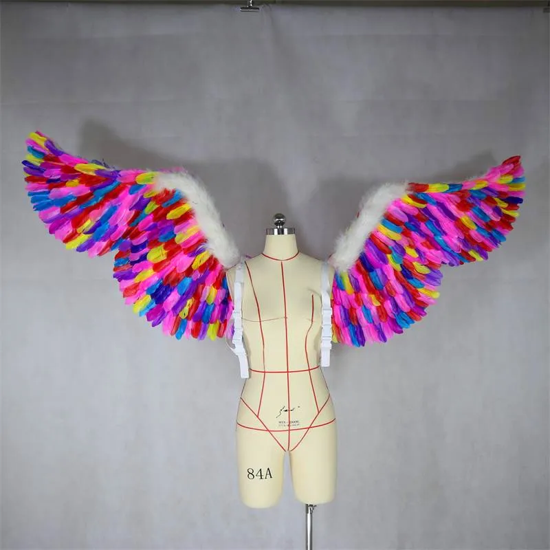 Angel wings feathered wings Halloween costume party costume party gear for the cosplay game stage model runway show
Angel wings feathered wings Halloween costume party costume party gear for the cosplay game stage model runway show