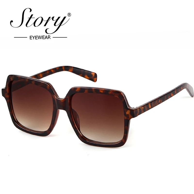 STORY 2018 Fashion Oversized Women Sunglasses brand designer Retro Square Sun Glasses Unisex UV400 Oculos De Sol Gafas 7 Color
STORY 2018 Fashion Oversized Women Sunglasses brand designer Retro Square Sun Glasses Unisex UV400 Oculos De Sol Gafas 7 Color
