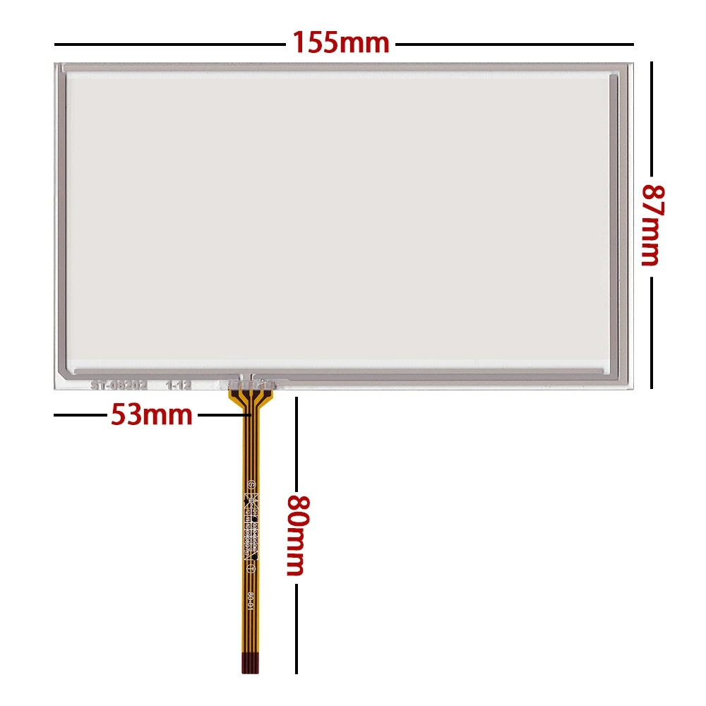 Новый сенсорный экран 6,2 дюйма HSD062IDW1 155*88 155*87 мм бортовой DVD-навигатор ручной работы внешний экран
Новый сенсорный экран 6,2 дюйма HSD062IDW1 155*88 155*87 мм бортовой DVD-навигатор ручной работы внешний экран