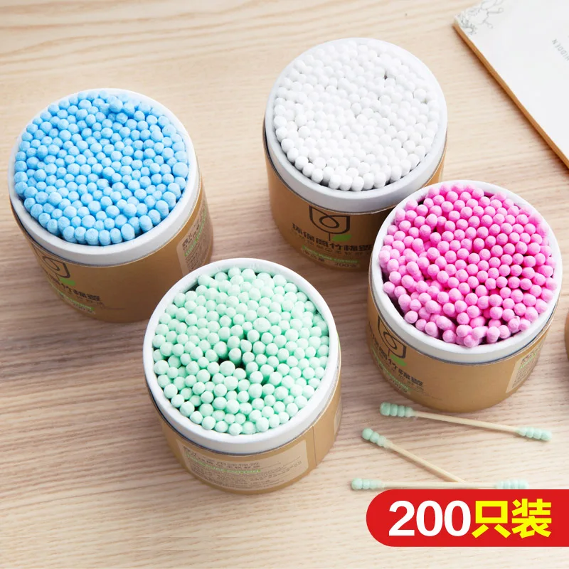 Double-head spiral cotton swab, ear color box disposable swab cosmetic sanitary wooden cotton stick
Double-head spiral cotton swab, ear color box disposable swab cosmetic sanitary wooden cotton stick