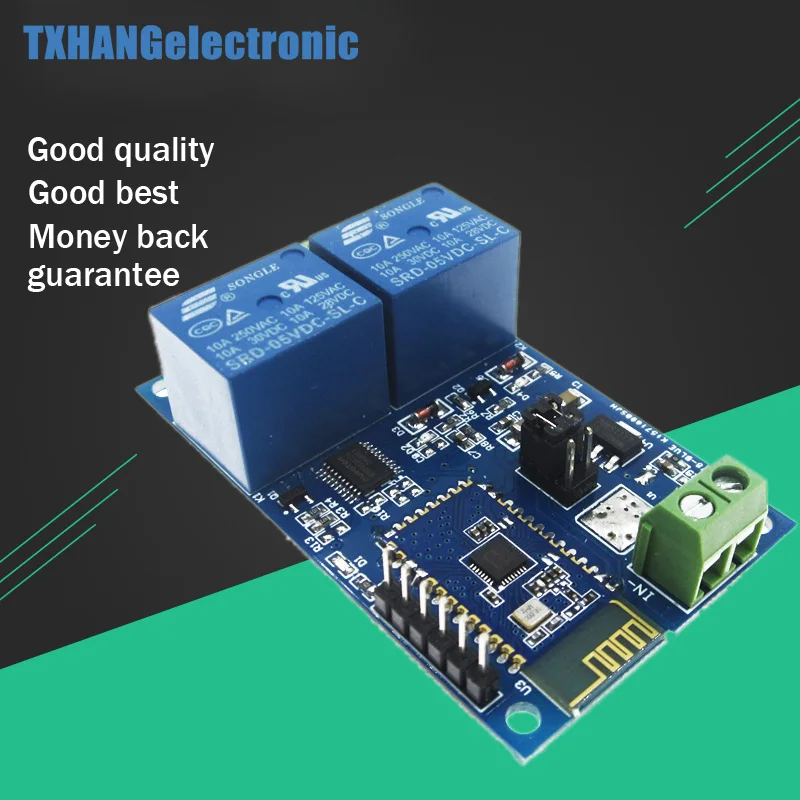 5V WIFI Relay Module APP Remote Controller 2-Channel For Smart Home mobile Phone Automation Board Dual WiFi Module
5V WIFI Relay Module APP Remote Controller 2-Channel For Smart Home mobile Phone Automation Board Dual WiFi Module