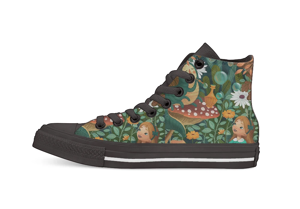 Alice In Wonderland Novelty Design High Top Canvas Custom Shoes flat Casual shoes Drop Shipping
Alice In Wonderland Novelty Design High Top Canvas Custom Shoes flat Casual shoes Drop Shipping