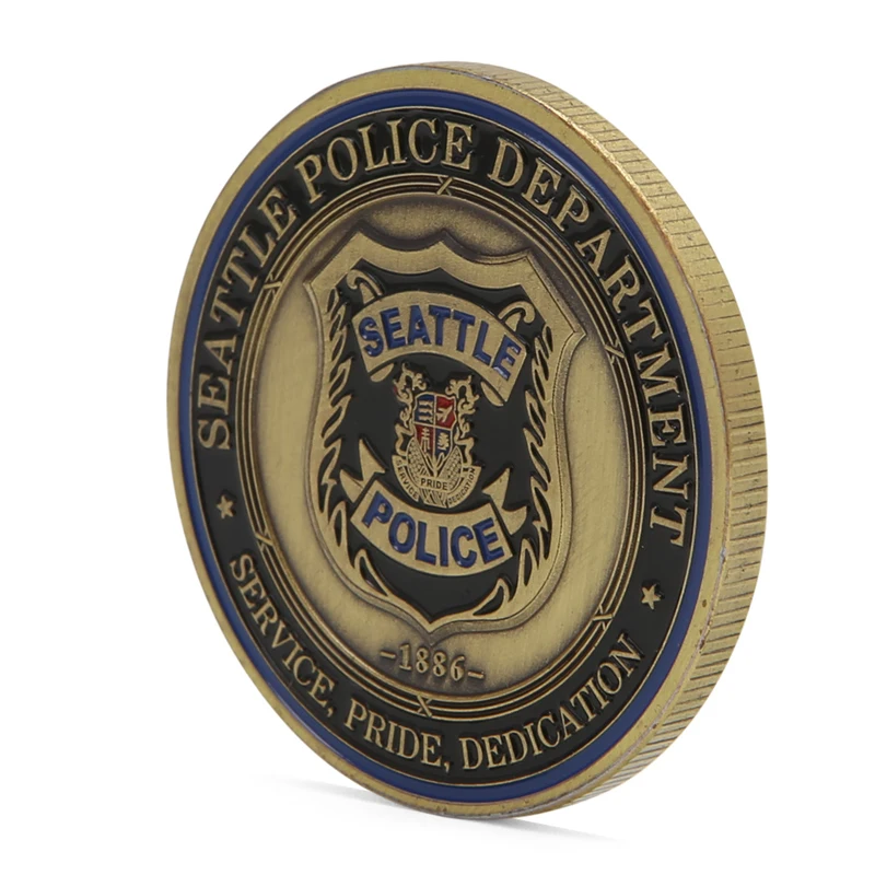 Saint Michael Seattle Police Department Commemorative Coin Zinc Alloy Commemorative Collection Drop Shipping Support
Saint Michael Seattle Police Department Commemorative Coin Zinc Alloy Commemorative Collection Drop Shipping Support