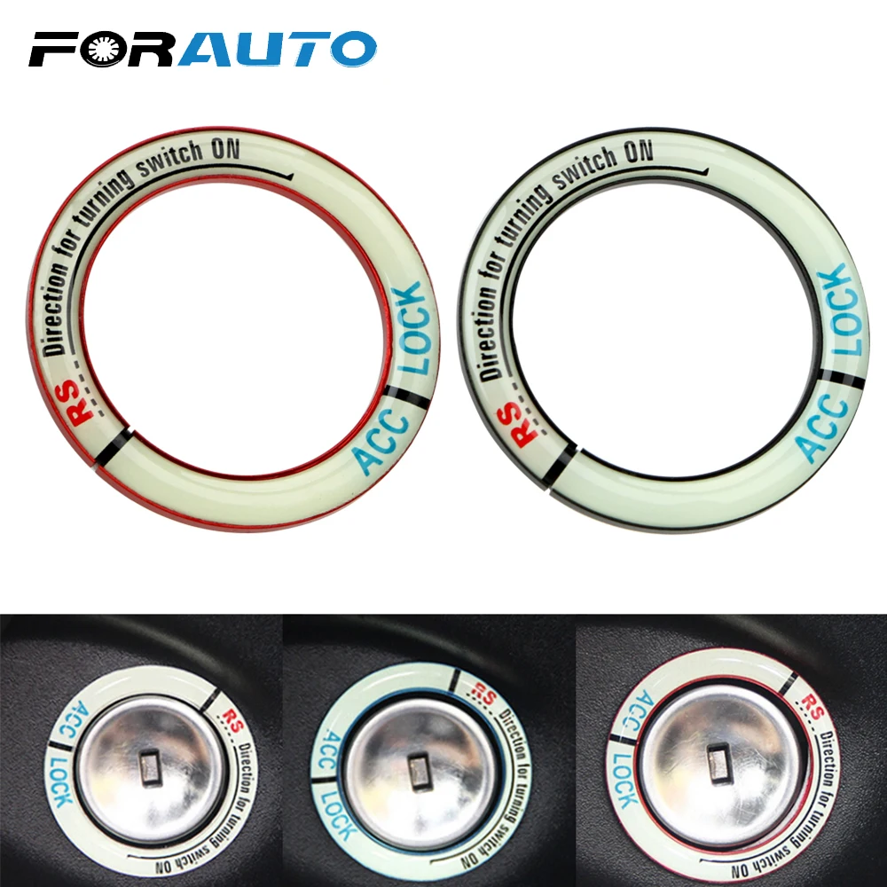 FORAUTO Luminous Car Ignition Keyhole Ring Engine Start Button Ring for Buick VERANO Car Stickers and Decals Decoration Cover
FORAUTO Luminous Car Ignition Keyhole Ring Engine Start Button Ring for Buick VERANO Car Stickers and Decals Decoration Cover