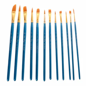 12Pcs Acrylic Artist Paint Brush Watercolor Oil Painting Nylon Hair Painting Brushes Palettes Set Art Supplies for Students C26
12Pcs Acrylic Artist Paint Brush Watercolor Oil Painting Nylon Hair Painting Brushes Palettes Set Art Supplies for Students C26