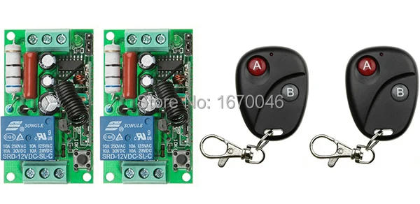 NEW 2pcs/lot AC220V 1CH 10A Receiver & Transmitter RF Wireless Remote Switch teleswitch Momenrary Toggle Latched Adjustable
NEW 2pcs/lot AC220V 1CH 10A Receiver & Transmitter RF Wireless Remote Switch teleswitch Momenrary Toggle Latched Adjustable