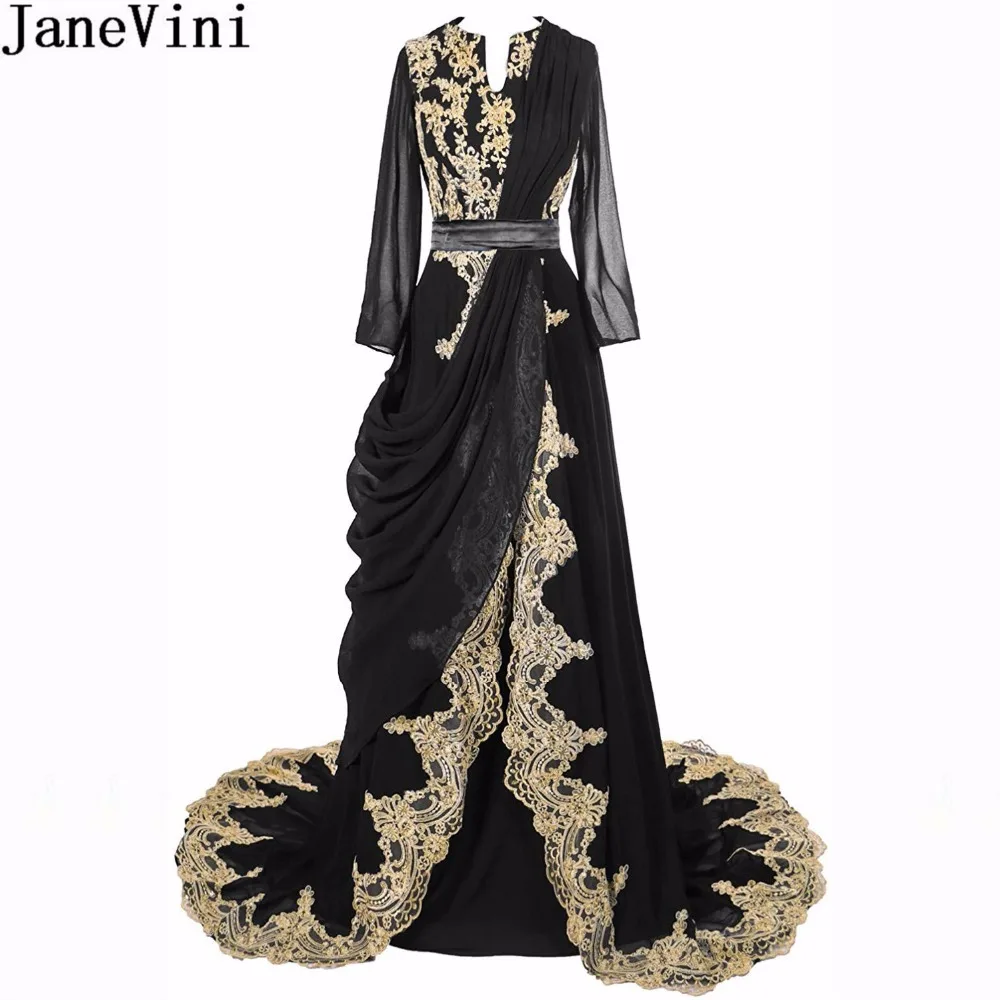 JaneVini Arabic Long Sleeve Women Prom Dress With Gold Lace Elegant Long Burgundy Bridesmaid Dresses Caftan Dubai Formal Gowns
JaneVini Arabic Long Sleeve Women Prom Dress With Gold Lace Elegant Long Burgundy Bridesmaid Dresses Caftan Dubai Formal Gowns
