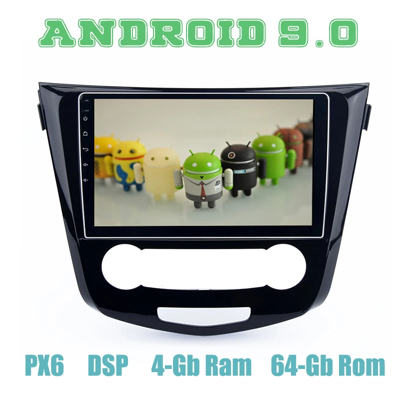PX6 Android 9.0 Car GPS Radio Player for nissan X-trail Qashqai 2014-2018 with 4+64GB Auto Stereo Multimedia Headunit
PX6 Android 9.0 Car GPS Radio Player for nissan X-trail Qashqai 2014-2018 with 4+64GB Auto Stereo Multimedia Headunit
