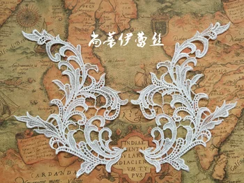 Cosplay Water Soluble Accessories trims 20pcs/lot (10pairs)lace flower embroidery applique patches wedding veils
Cosplay Water Soluble Accessories trims 20pcs/lot (10pairs)lace flower embroidery applique patches wedding veils