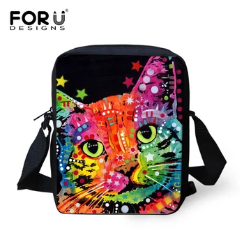 FORUDESIGNS Colorful Animal Cat Pug Dog Pattern Children School Bags Small Baby Girls Book Shoulder Bags Kindergarten Mochila
FORUDESIGNS Colorful Animal Cat Pug Dog Pattern Children School Bags Small Baby Girls Book Shoulder Bags Kindergarten Mochila
