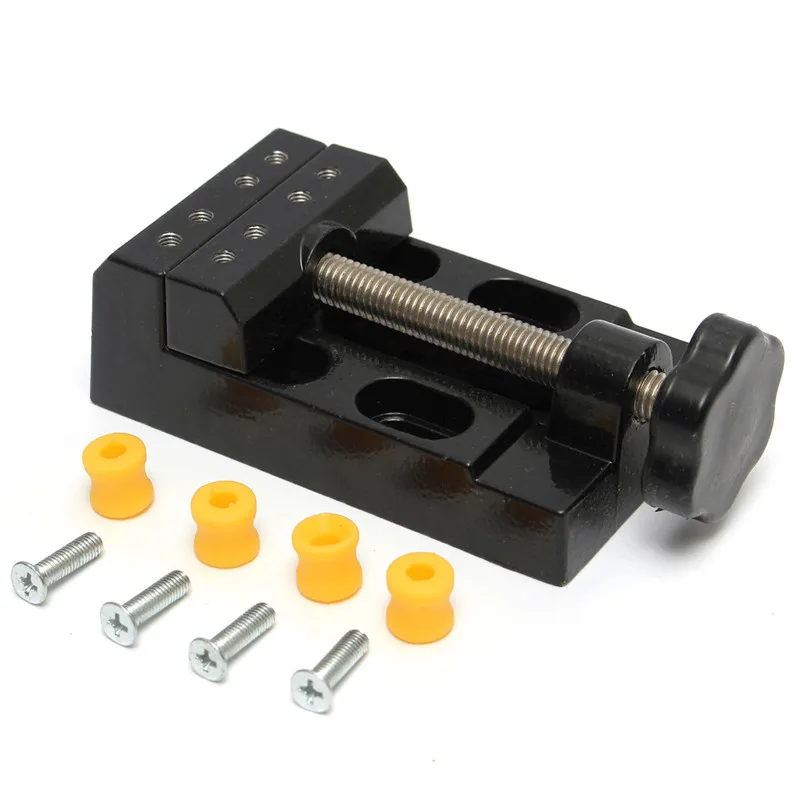 1Pcs Black 8hole Jaw Bench Clamp Mini Drill Press Vice Micro Clip Flat Vise DIY Hand Tools Carving Bench Clamp Drill
1Pcs Black 8hole Jaw Bench Clamp Mini Drill Press Vice Micro Clip Flat Vise DIY Hand Tools Carving Bench Clamp Drill