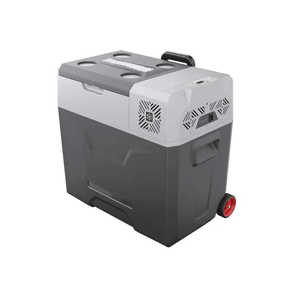 12v Electric Powered Cooler, Fridge Freezer Portable Refrigerator 53 Quart(50 Liter) with Trolley slimfit freezer compressor
12v Electric Powered Cooler, Fridge Freezer Portable Refrigerator 53 Quart(50 Liter) with Trolley slimfit freezer compressor