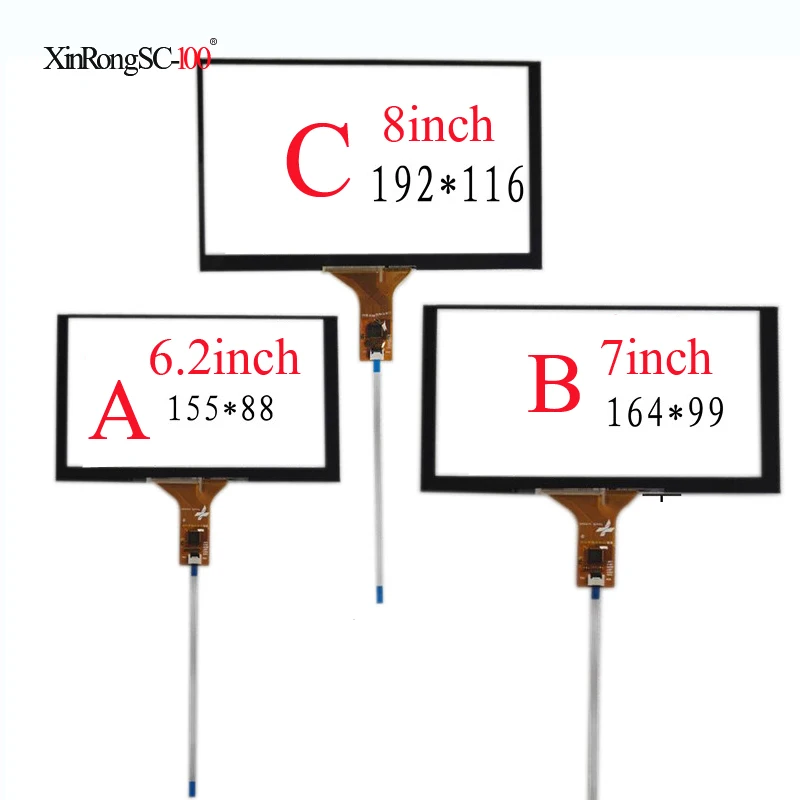 6.2 inch 7 inch 8 inch 9 inch touch screen universal capacitive navigation screen DVD car navigation screen IC:GT911 6 pin
6.2 inch 7 inch 8 inch 9 inch touch screen universal capacitive navigation screen DVD car navigation screen IC:GT911 6 pin