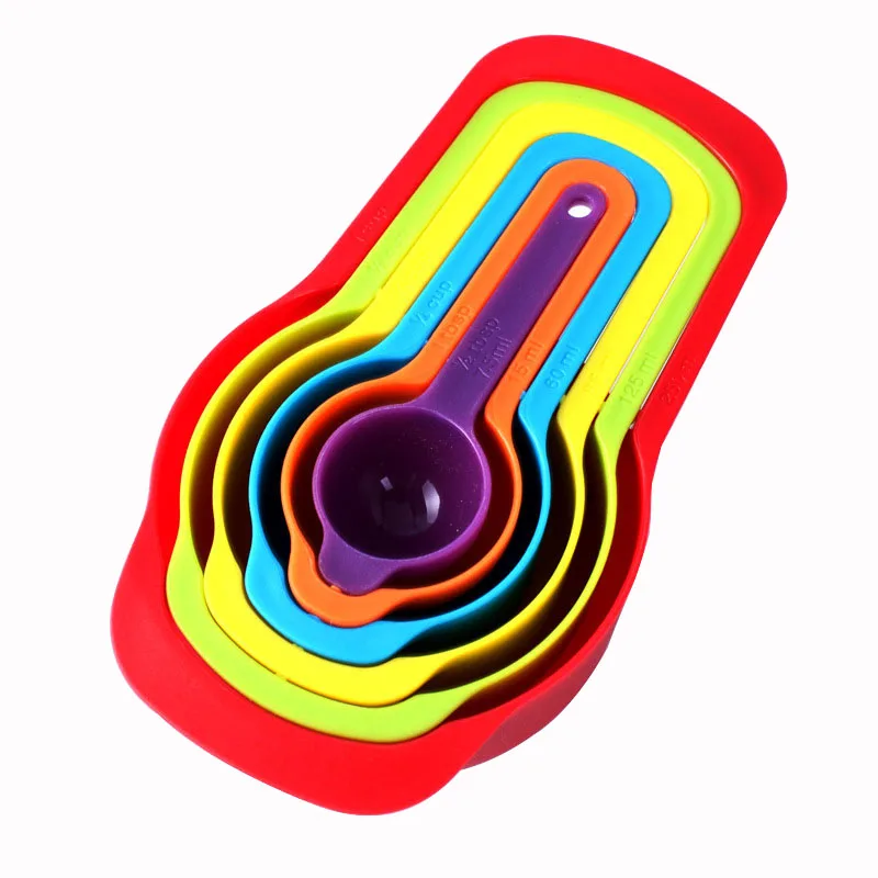 6Pcs/set Measuring Spoons Kitchen Baking Measuring Tools Useful Sugar Cake Baking Spoon Set Colorful Measure Scoop Maatlepels
6Pcs/set Measuring Spoons Kitchen Baking Measuring Tools Useful Sugar Cake Baking Spoon Set Colorful Measure Scoop Maatlepels