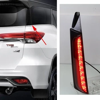 CSCSNL 2PCS Car LED Rear Light Brake Lamp Tail Light Back Fog Light Warning Light Reflector For Toyota Fortuner 2015 2016 2017
CSCSNL 2PCS Car LED Rear Light Brake Lamp Tail Light Back Fog Light Warning Light Reflector For Toyota Fortuner 2015 2016 2017