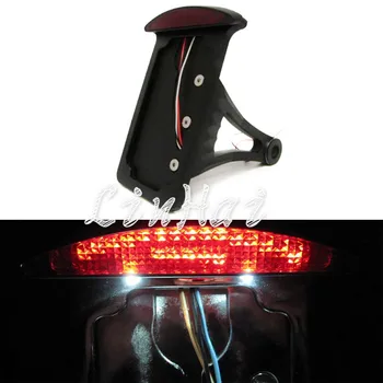 Brand New Black Motorcycle Side Mount License Plate LED Tail Brake Light Fit For Harley Customs Choppers
Brand New Black Motorcycle Side Mount License Plate LED Tail Brake Light Fit For Harley Customs Choppers
