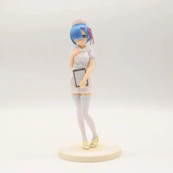 Nurse dress version anime figure Rem Re:Life in a different world from zero cartoon collection 19cm with box toy gifts Y7469
Nurse dress version anime figure Rem Re:Life in a different world from zero cartoon collection 19cm with box toy gifts Y7469