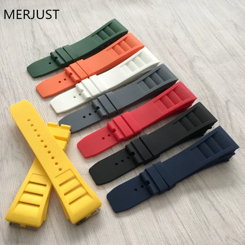 Top quality Imported nature men soft silicone rubber watchband watch band for mille strap for RM strap -011 for Richard strap
Top quality Imported nature men soft silicone rubber watchband watch band for mille strap for RM strap -011 for Richard strap