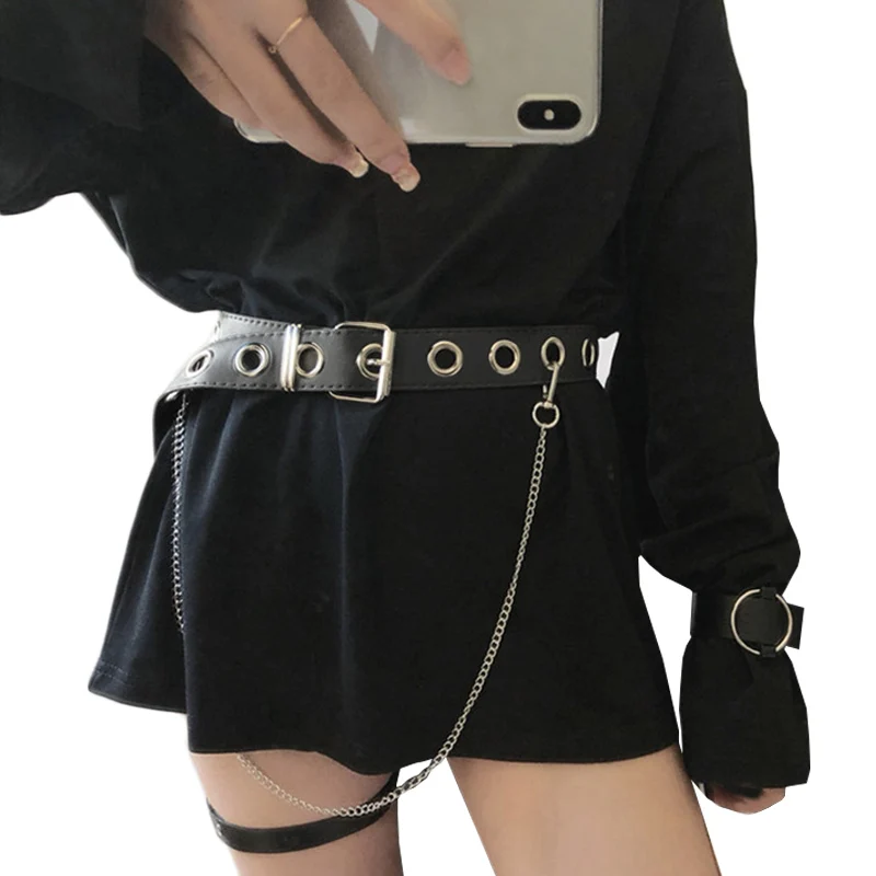 New Leather pants Chain Women Belt Hollow Out Adjustable Black Gifts Hot Sale Belt Seaside Girls Dress Jewelry
New Leather pants Chain Women Belt Hollow Out Adjustable Black Gifts Hot Sale Belt Seaside Girls Dress Jewelry