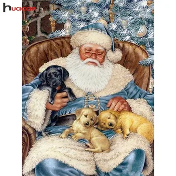 Huacan 5D DIY Diamond Painting Christmas Full Round Drill Diamond Embroidery Cartoon Cross Stitch Mosaic Home Decor Gift
Huacan 5D DIY Diamond Painting Christmas Full Round Drill Diamond Embroidery Cartoon Cross Stitch Mosaic Home Decor Gift